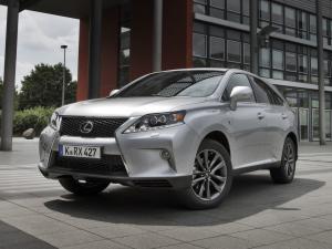 Lexus RX450h F-Sport 2012 года (EU)